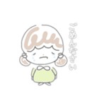 ゆるふわ ツインおだんごちゃん（個別スタンプ：8）