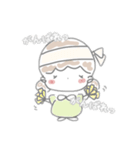 ゆるふわ ツインおだんごちゃん（個別スタンプ：12）