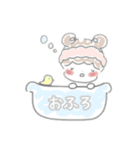ゆるふわ ツインおだんごちゃん（個別スタンプ：15）