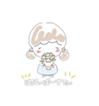 ゆるふわ ツインおだんごちゃん（個別スタンプ：22）