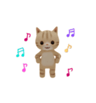 [動く]3D 子猫さんのデイリースタンプ♡（個別スタンプ：5）
