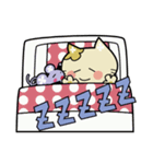 なかよしネコさんネズミさん（個別スタンプ：37）