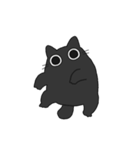 もちゃねこ黒【文字なし】（個別スタンプ：14）