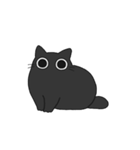 もちゃねこ黒【文字なし】（個別スタンプ：15）