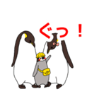 【修正版】ペンギンのヒナ 家族向け（個別スタンプ：40）