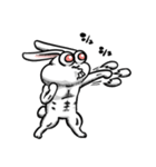 不愉快なウサギ（個別スタンプ：27）