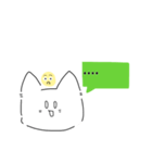 ねこの万能絵文字スタンプ（個別スタンプ：14）