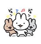 ひらたいうさぎ（はるタイプ2）（個別スタンプ：3）