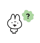 ひらたいうさぎ（はるタイプ2）（個別スタンプ：11）