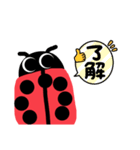 てんとうむしで日常会話（個別スタンプ：5）