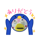 天然ペンギン可愛いスタンプ❣️（個別スタンプ：5）