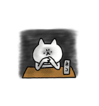 暗闇からしょぼいねこ（個別スタンプ：28）