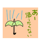 雨と、傘わともだち（個別スタンプ：18）