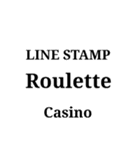 LINEスタンプ Roulette（個別スタンプ：38）