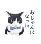 おもしろ昭和コトバをしゃべる猫 ♪（個別スタンプ：8）