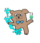 娘が描いた熊ひゃん（個別スタンプ：5）