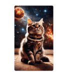 BIG宇宙の中の猫（個別スタンプ：6）