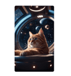 BIG宇宙の中の猫（個別スタンプ：9）
