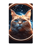 BIG宇宙の中の猫（個別スタンプ：12）
