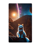 BIG宇宙の中の猫（個別スタンプ：25）