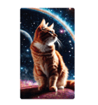 BIG宇宙の中の猫（個別スタンプ：27）