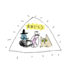 ネコと紳士（個別スタンプ：14）