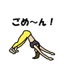 筋トレ女子3（個別スタンプ：11）