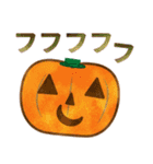 水彩風♡秋とおばけとハッピーハロウィン☆（個別スタンプ：37）