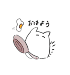 しろもふさんスタンプ2（個別スタンプ：25）