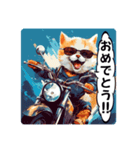 バイク大好き！ねこライダー！（個別スタンプ：6）