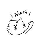 てきとーねこ。（個別スタンプ：1）