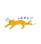 猫もあんがい毎日忙しい（個別スタンプ：8）