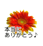 *花*ありがとう（個別スタンプ：2）