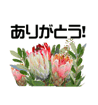 *花*ありがとう（個別スタンプ：10）