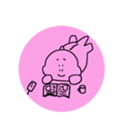 おなかいたいかいじゅうcolor2（個別スタンプ：18）