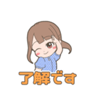 ここはらちゃん-夏Ver-（個別スタンプ：16）