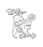 東海岸は夜の7時（個別スタンプ：23）