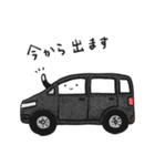 車の絵のスタンプ 7【修正版】（個別スタンプ：12）