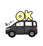 車の絵のスタンプ 7【修正版】（個別スタンプ：19）