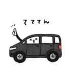 車の絵のスタンプ 7【修正版】（個別スタンプ：25）