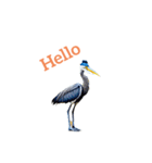 ハシビロコウ shoebill stork（個別スタンプ：16）