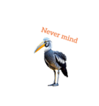 ハシビロコウ shoebill stork（個別スタンプ：26）