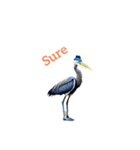 ハシビロコウ shoebill stork（個別スタンプ：31）