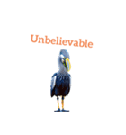 ハシビロコウ shoebill stork（個別スタンプ：35）