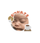 優ちゃんのニコニコスタンプ（個別スタンプ：1）