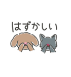 いぬねこペア（個別スタンプ：6）