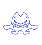 ぐにゃぐにゃのねこのスタンプ（個別スタンプ：19）