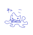 ぐにゃぐにゃのねこのスタンプ（個別スタンプ：37）