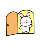 うさぎとくま 恋人 -うさぎ（個別スタンプ：15）