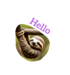 なまけもの sloth（個別スタンプ：16）